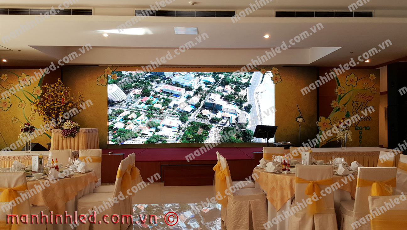 màn hình led indoor khách sạn Rex Vũng Tàu