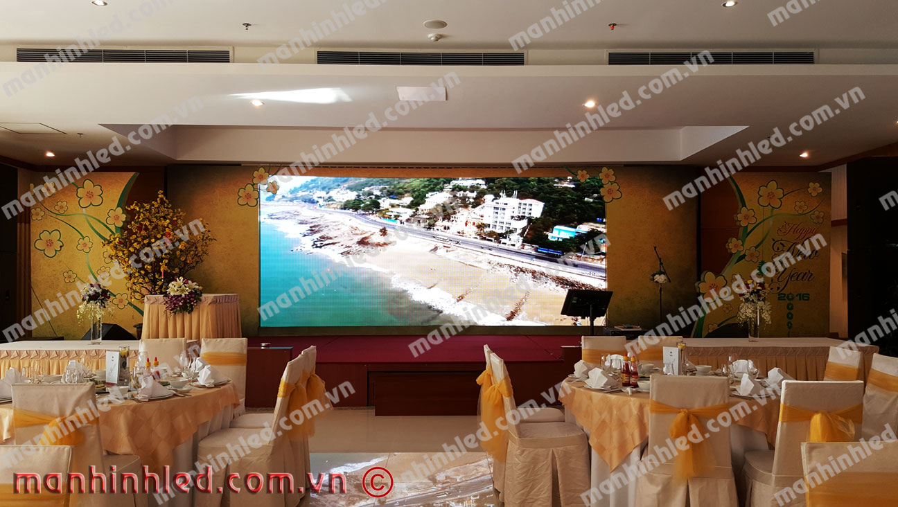 màn hình led trong nhà khách sạn Rex Vũng Tàu